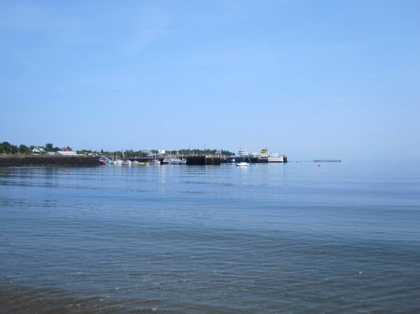 North Head harbour, viewed from Flagg's Cove